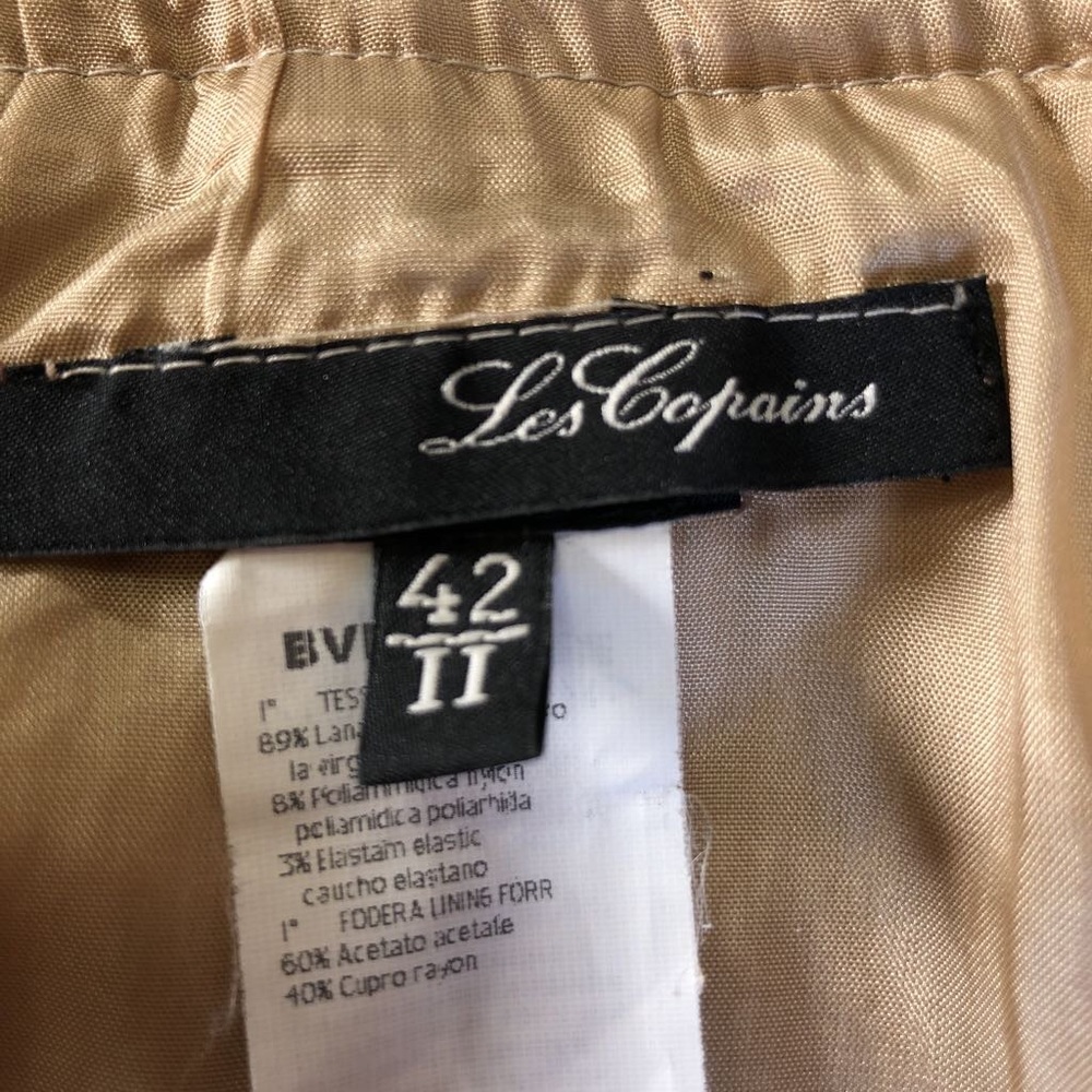 Les Copains Virgin Wool Herringbone Pattern Itali… - image 4